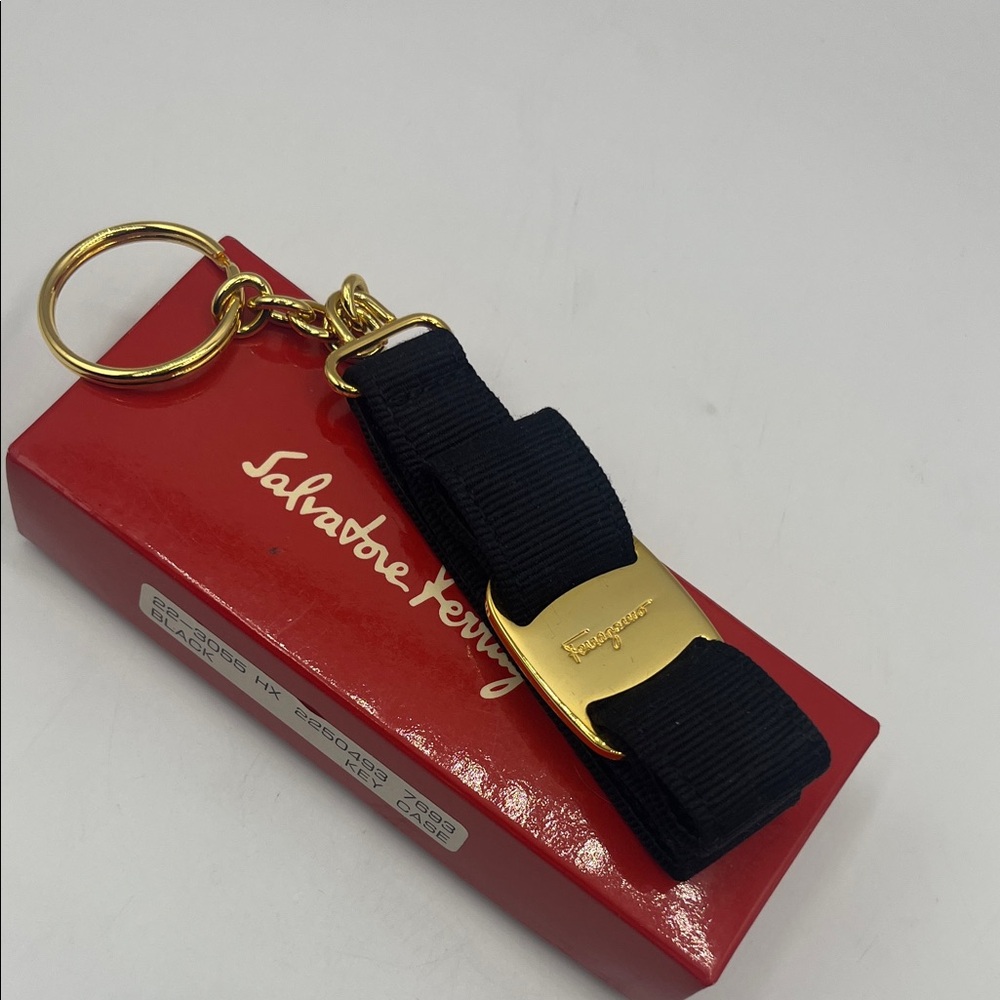 Salvatore Ferragamo Vara Bow Keychain